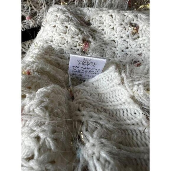 Blue blush fringe cardigan - Picture 5 of 5